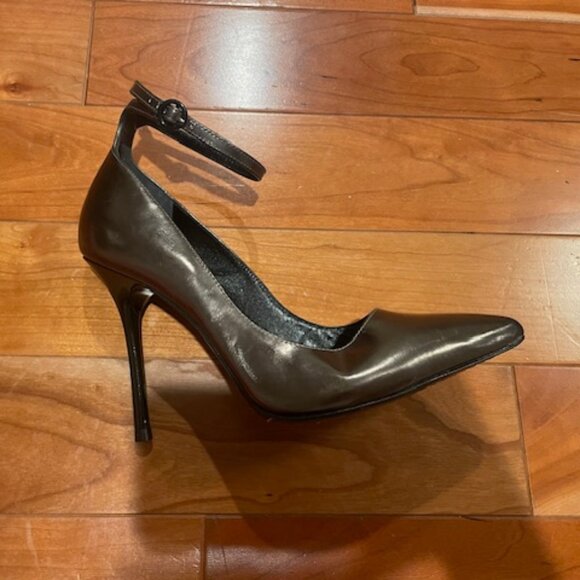 Alice + Olivia Dita Ankle Strap Pump Heel - Women's Size EU37 - Picture 4 of 11